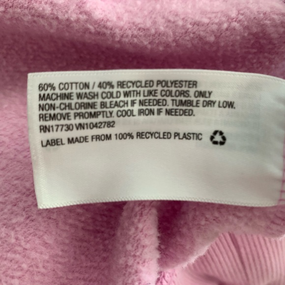 Women’s Pink A New Day Pleated Ruched Shoulder Sweatshirt | Size M - Picture 12 of 12